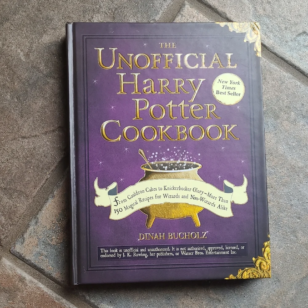 The Unofficial Harry Potter Cookbook Hardcover by Dinah Bucholz